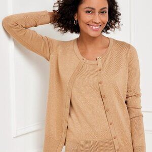 Talbots Charming Sweater Set - Cardigan and matching sleeveless shell